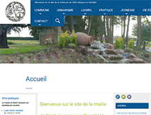 Tablet Screenshot of mairie-st-jacques.fr